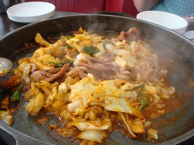 おいしかった〜。<br /><br />あとでポックンパ（焼き飯）にしようねと話してましたが、満腹でパス。