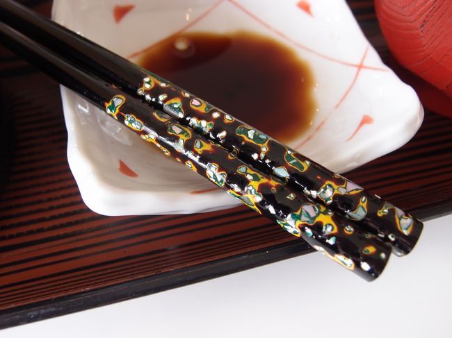 さすが、お箸が若狭塗箸