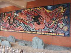 青森らしいオブジェが迎えてくれました。