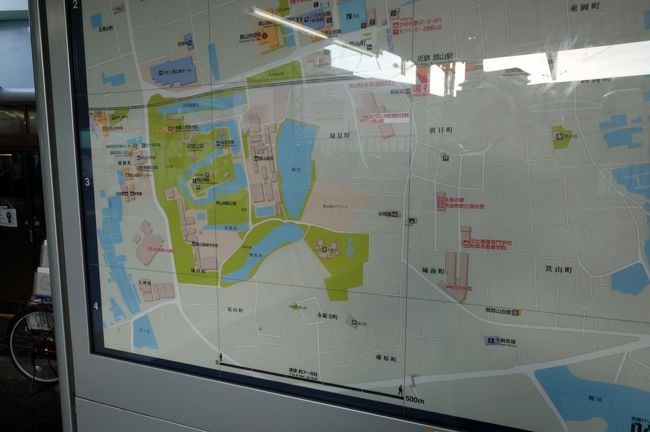 次の目的地最寄駅に到着<br /><br />近鉄の「郡山」です<br /><br />地図で目的地を確かめます