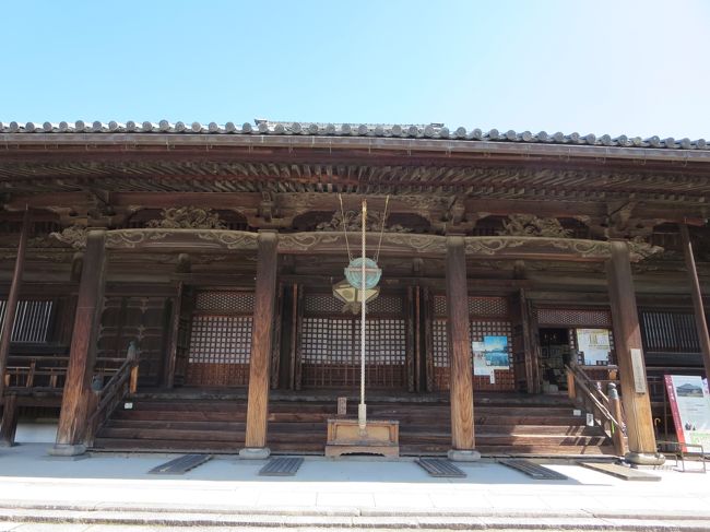 振り返って、本堂を♪