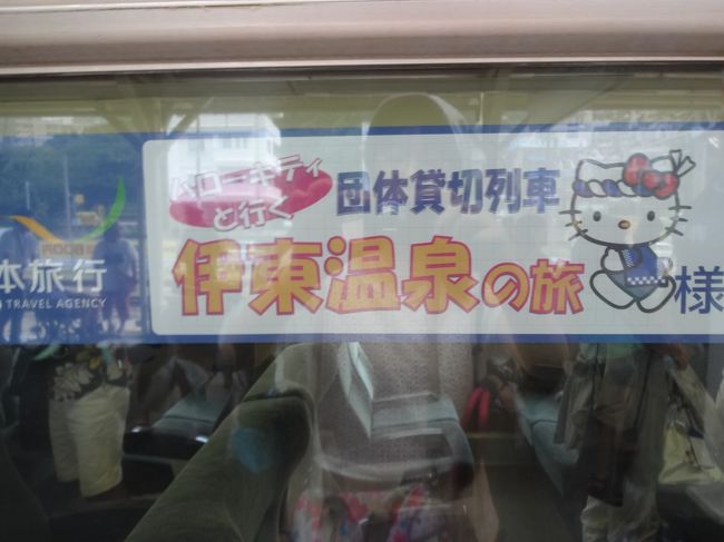 下車場所は、大宮ー新宿ー品川ー横浜ー藤沢で、品川から終点伊東まで進行方向が、後ろになり、景色を見ていると酔いそうでした。なんで椅子の向きを換えないんだろうか不思議でした。<br /><br />列車は特急仕様でした。