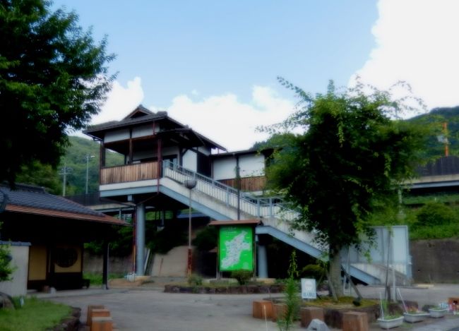 智頭急行線にある「宮本武蔵駅」<br />