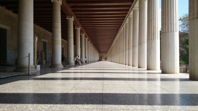 古代アゴラ博物館（アタロス柱廊）