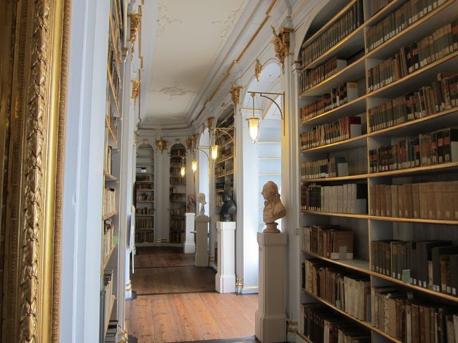 本棚の周囲に、また本棚です。