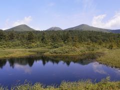 沼に映る連山の影がいいなぁ。