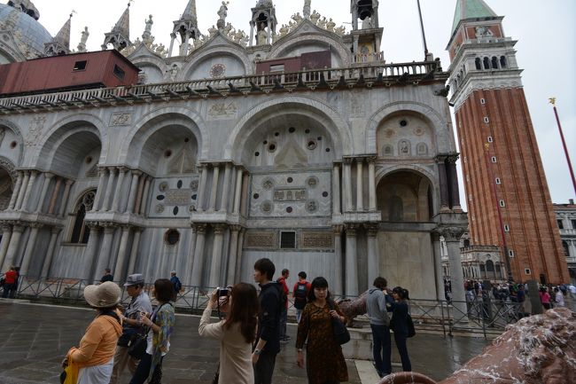 サンマルコ寺院の外観。