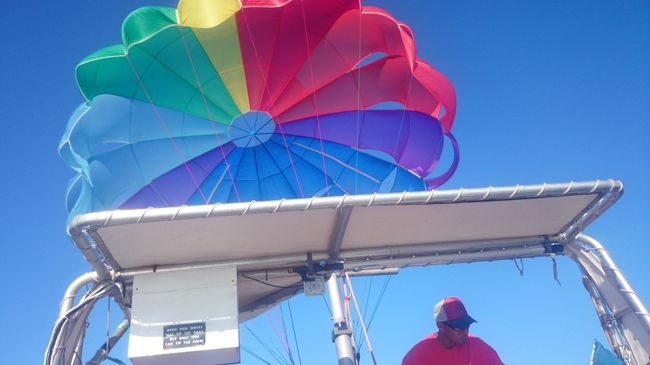 ボートにご一緒したのは私たちの他は香港人の女の子二人組み