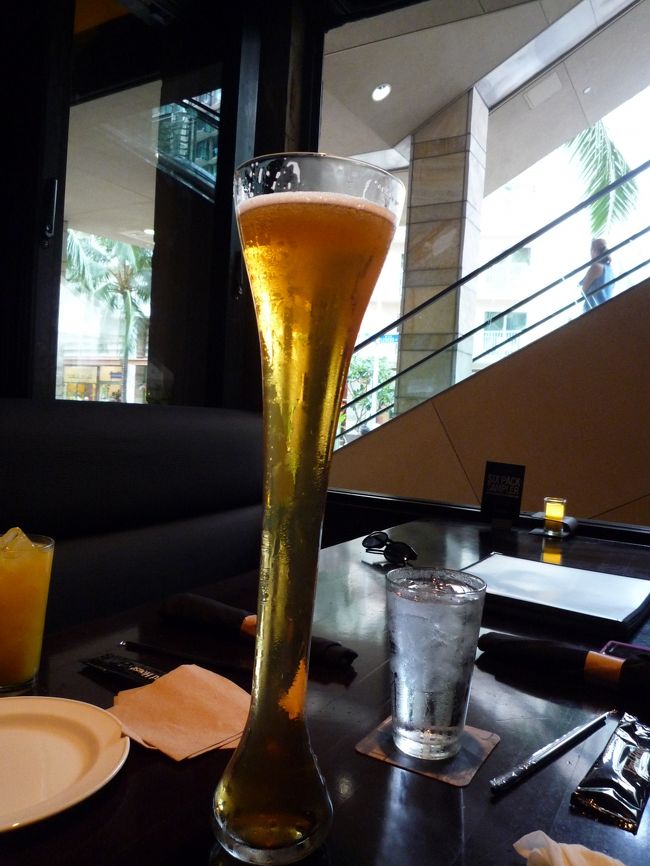 喉乾いた・・・とりあえずビールを・・ハーフヤードで！！