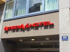 こちらの、Amedia Hotel Wien　にチェックイン。

