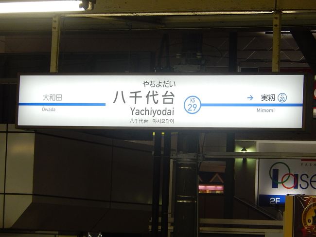 八千代台で成田空港行きの快速特急に乗る