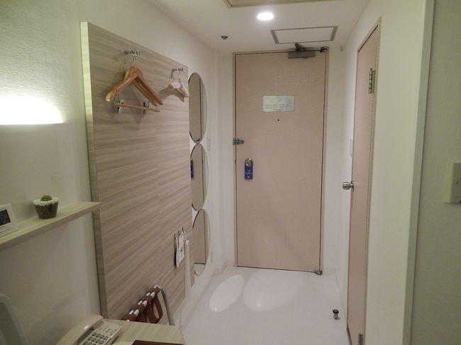 宿泊したシングルルーム