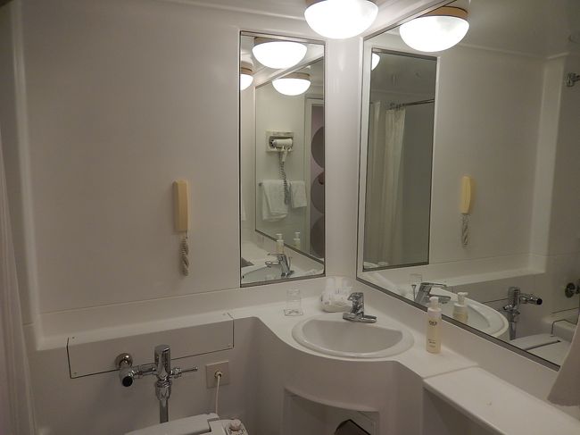 宿泊したシングルルーム