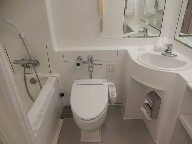 宿泊したシングルルーム