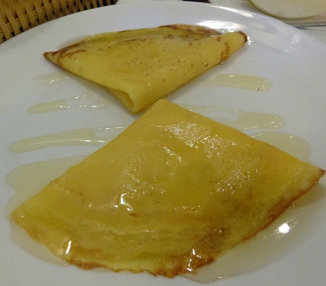 パンケーキオーダー。<br />クレープのパンケーキ。