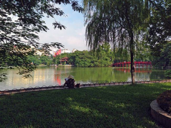 棲旭橋(せいきょくばし）が見えてきました。