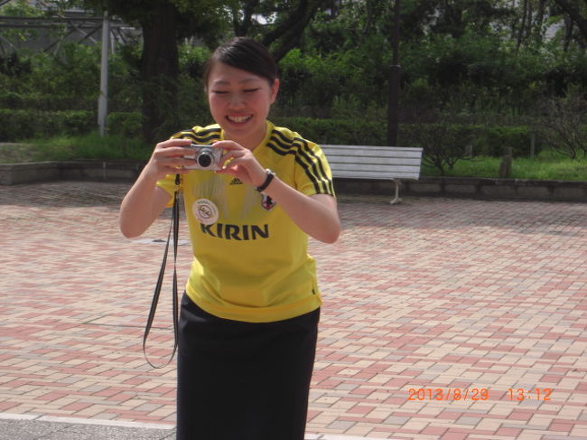 記念写真を撮ってくれました。