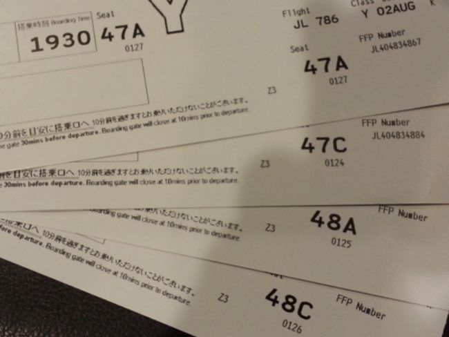 このチケットを見て間に誰か来るのかと？