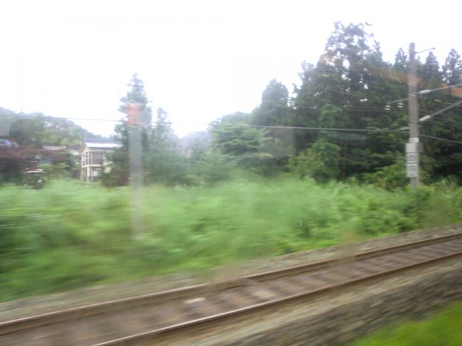 新庄駅に近づいてくると、新幹線も走るので、電線が出てきます。