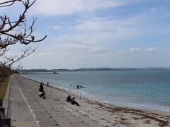 ぼーっと海中道路に寄り道。