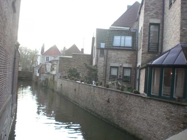 でも、ブルージュの町並みはすばらしく、