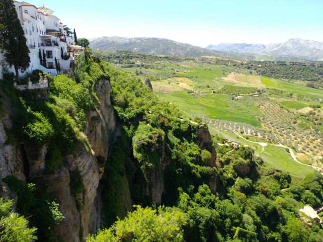 ヌエボ橋から見える素晴らしい景色