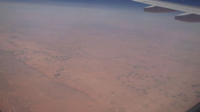 ルブアルハリ砂漠、アカバ湾、スエズ運河、ピラミッド、クレタ島を眼下に(ギリシャ本土とエーゲ海その1)