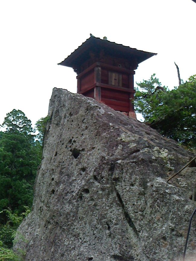 納経堂　お経を納めに行くだけでも怖そうです<br />五大堂など周り下山します