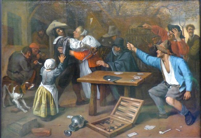 私はヤン・スティーンも大好きですなぁ。