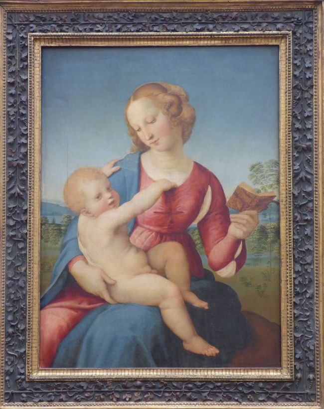 ラファエロ・サンティ　『コロナの聖母』