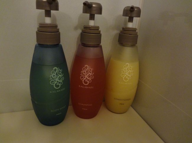 こちらはシャンプー・コンディショナー・ボディソープ