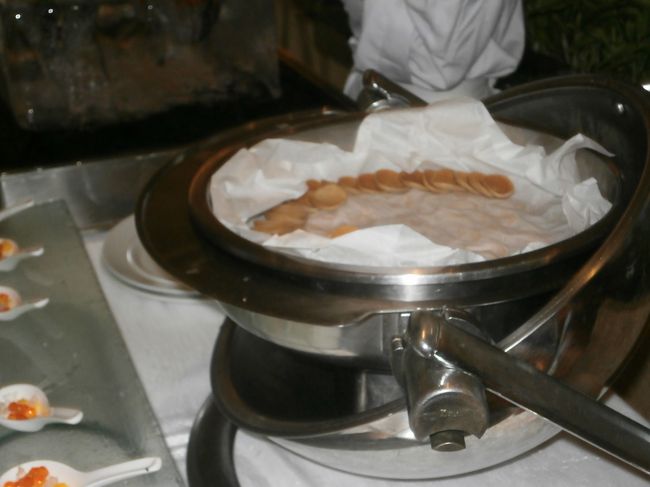 あっためたパテの上に・・・