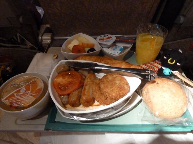 3回目の機内食