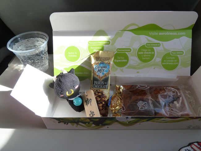 げっ。<br />軽食が出るんだ。笑<br />朝食食べなかったらよかったと後悔。