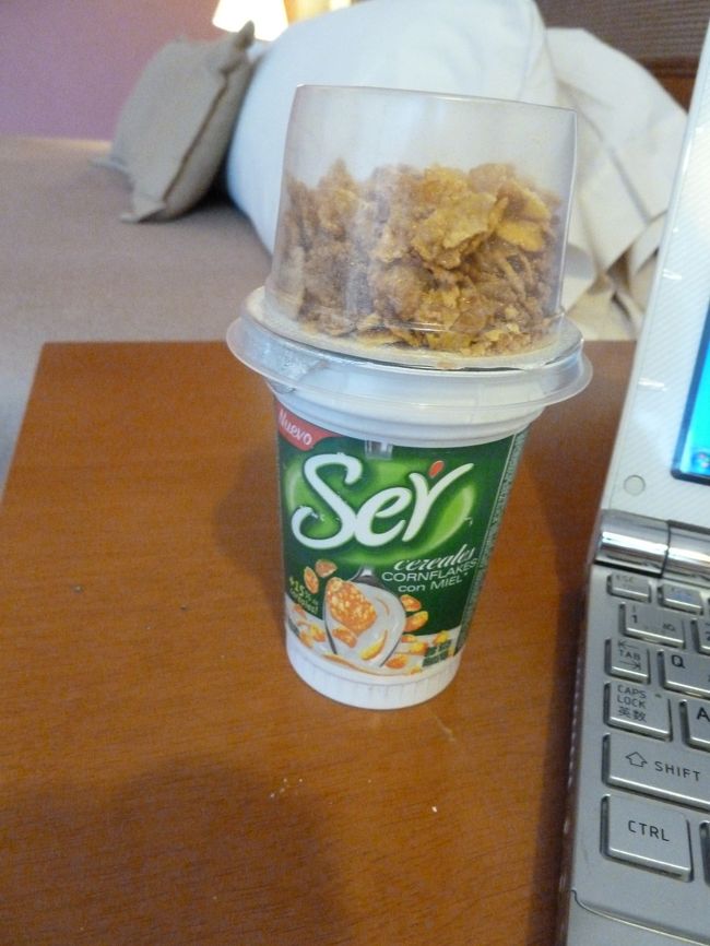 全くお腹が空く気配なかったので晩ごはんはこれ。ｗ