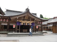 また移動して、今日最後の神社、八重垣神社に。