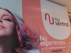 「nu Sentral」。

ＫＬで一番新しいショッピングモールかもしれません。
