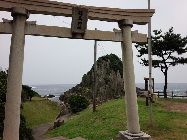 さらに３０５号線を石川県方向へ<br /><br />福井県福井市南菅生町の鉾島