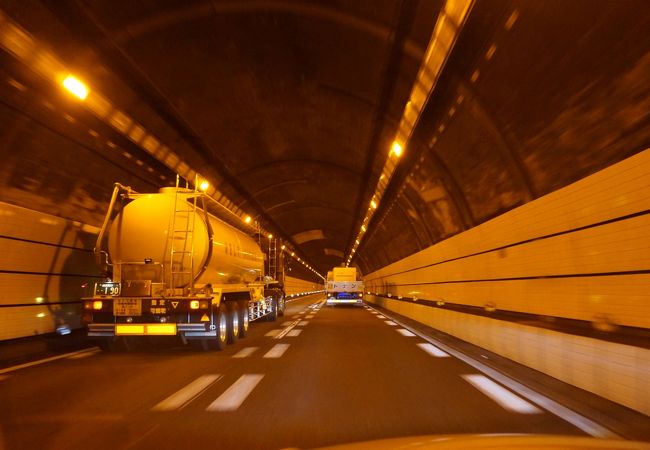 助手席だとこんな場面も撮れる。