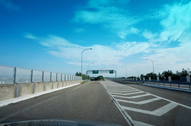 小矢部砺波JCTから北陸道へ入り金沢へ向かう。