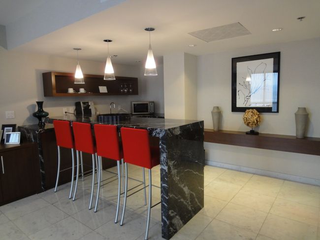 キッチンとカウンター