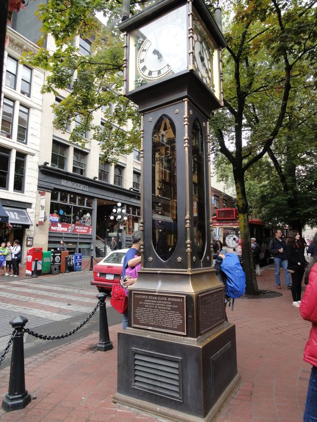 有名な蒸気時計。これは取り敢えず写真だけ。