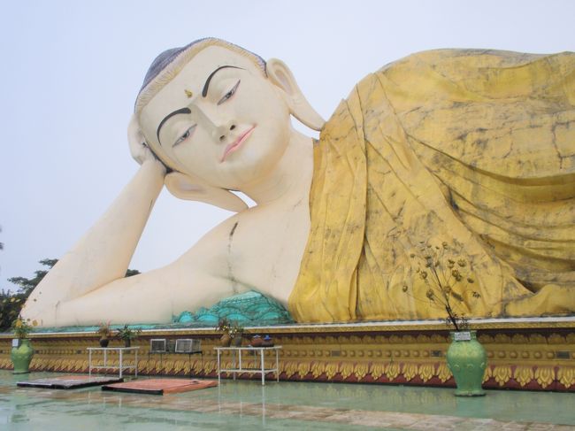 ミヤッターリャウン寝仏です　大きいです