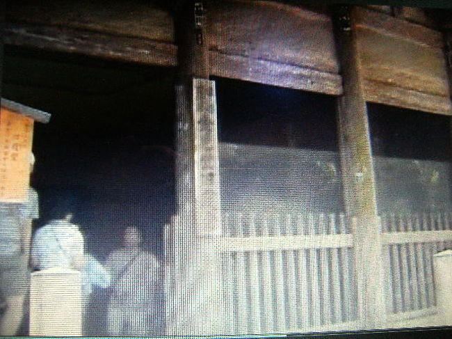 中尊寺金堂あたり