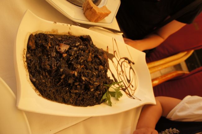 イカ墨リゾット