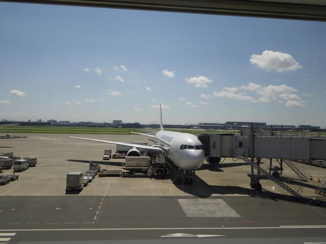 はい、おなじみのちびちび飛行機。<br /><br />お腹が空いちゃうので、それぞれ空弁を買って乗り込みます。