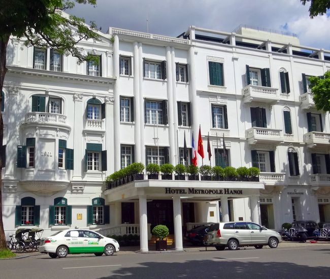 最終目的地、ソフィテル　レジェンド　メトロポール　ハノイ に到着。