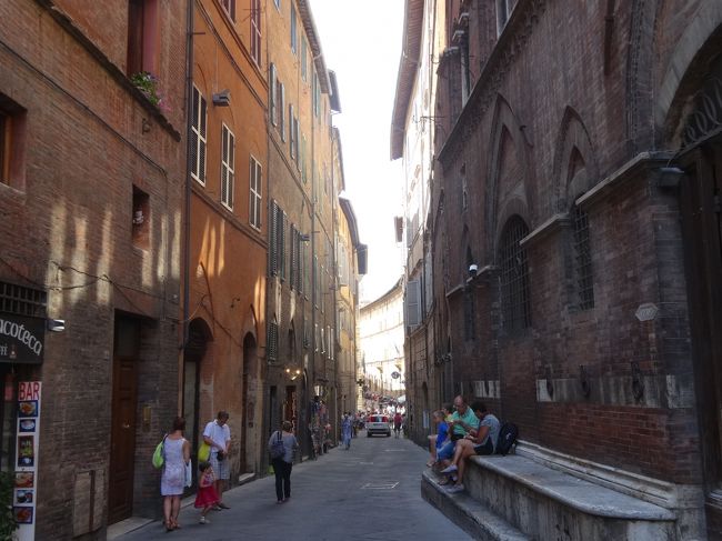 20分ぐらい歩いて、ようやく観光客らしき人々が、あらわれてきました。<br /><br />完全に駐車場間違えました。