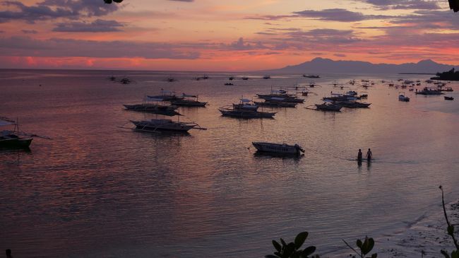 なんとも長閑な夕暮れです。