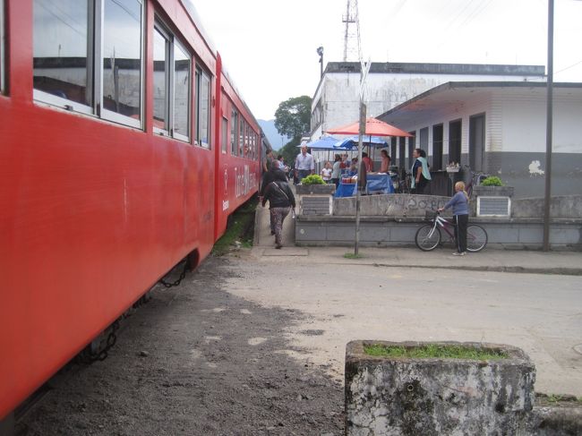 なのでステップから直接地面に下車